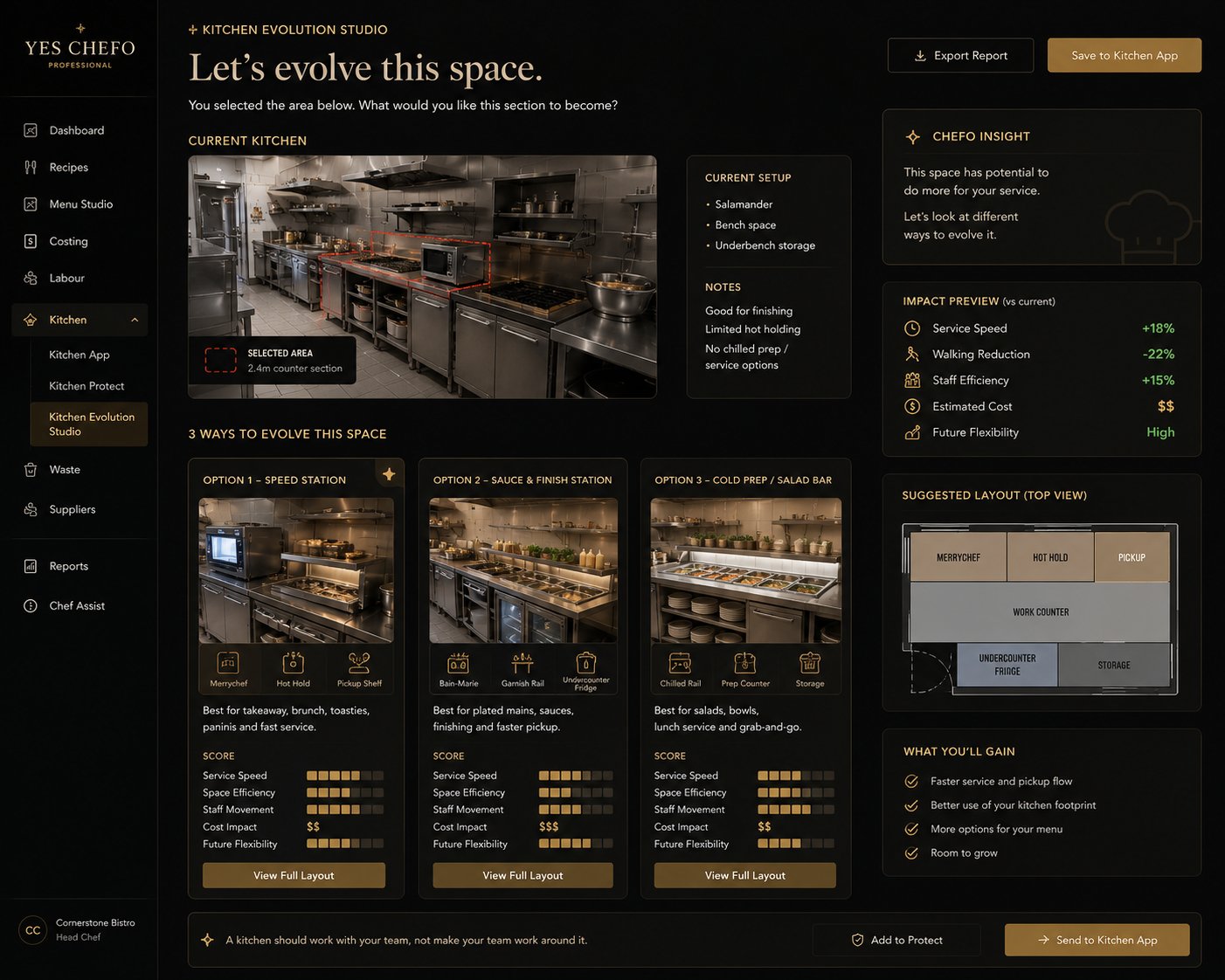 Kitchen Studio — Let's evolve this space